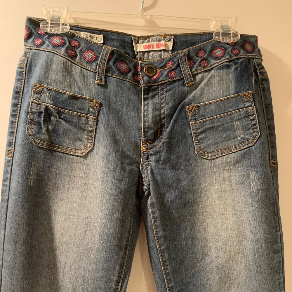Hot Kiss Nina Flare Jeans  Size 7